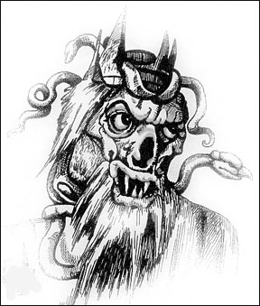 demon drawings
