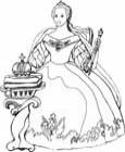 funny princess coloring pages