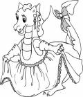 Fairy coloring pages
