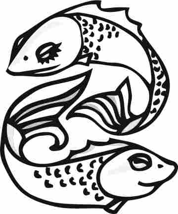 Fish Coloring Pages on Fish Coloring Pages With Marine Cartoons  Funny Fish And Fat Fish
