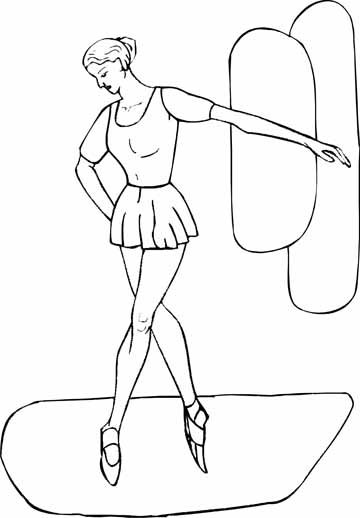 ballet coloring sheet