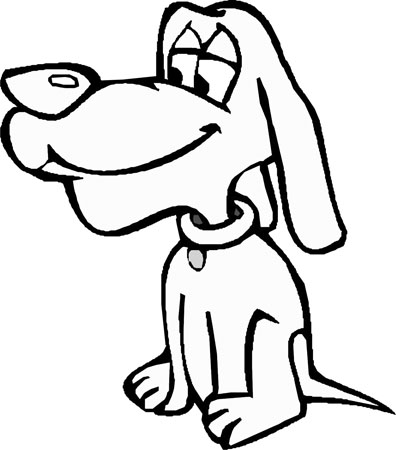  Coloring Sheets on Cartoon Coloring Pages Dog Jpg