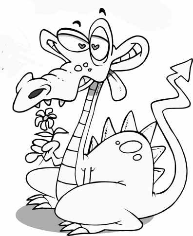 Dragon Coloring Pages on Dragon Coloring Pages For All Ages   Yahoo  Voices   Voices Yahoo Com