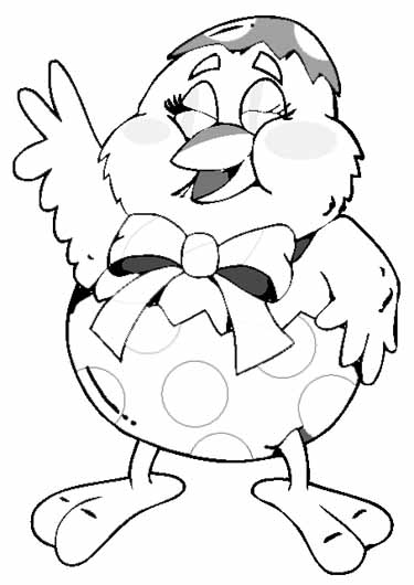 coloring pages easter chicks. Easter Chick