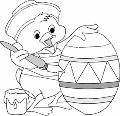 Easter Coloring Pages on Easter Egg Coloring Pages