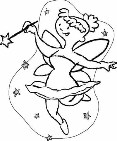 Fairy Coloring Pages on Fairy Coloring Pages For Disovering The Magic Of Creativity