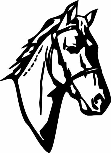 Cartoon Horse. free kids coloring pages