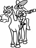 horse coloring pages 