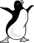penguin leia coloring pages
