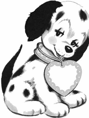 Girls Coloring Pages on Puppy Coloring Pages For Puppy Lovers And Creative Kids