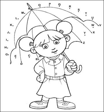 connect the dots cartoons