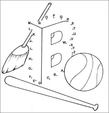 connect the dots cartoons