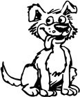 dog coloring pages