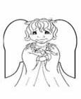 angel coloring pages