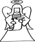 angel coloring pages 