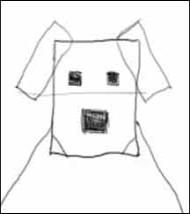 how to draw a dogs head