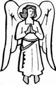 angel coloring pages