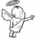 angel coloring pages