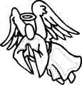 angel coloring pages