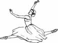 printable ballet coloring pages