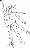 printable ballet coloring sheets