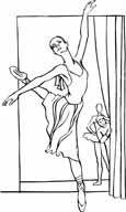 free ballet coloring sheets