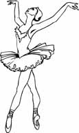 free printable ballet coloring sheets