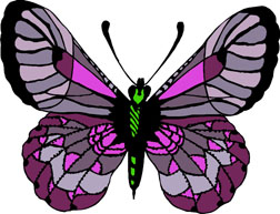 butterfly coloring pages for kids