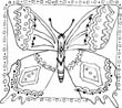 free printable butterfly coloring pages 