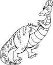 Dinosaur coloring page