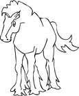 Free Horse Coloring Pages