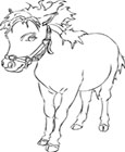 Free Horse Coloring Pages 