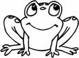 frog coloring pages