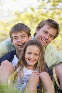 Family Having Fun