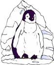 free printable penguin coloring pages