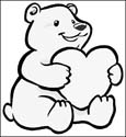 polar bear coloring pages