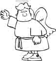 printable angel coloring pages
