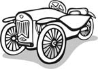 printable car coloring page